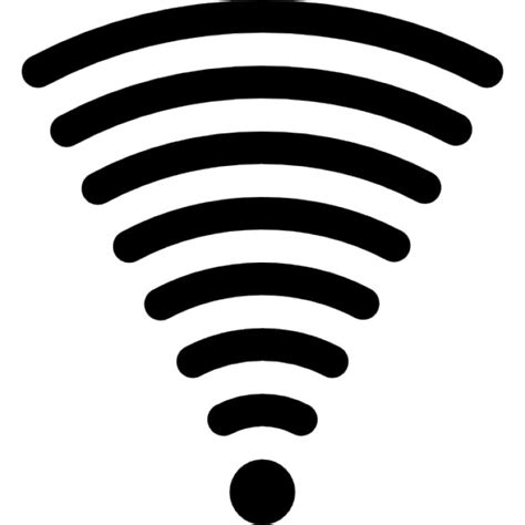 Wifi Signal Of Full Strength Connection Icons Free Download