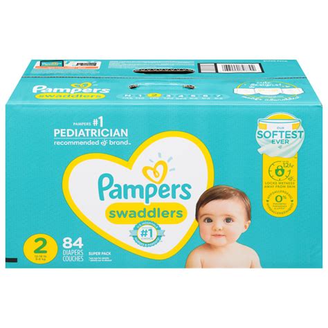 Save On Pampers Swaddlers Size 2 Diapers 12 18 Lbs Super Pack Order