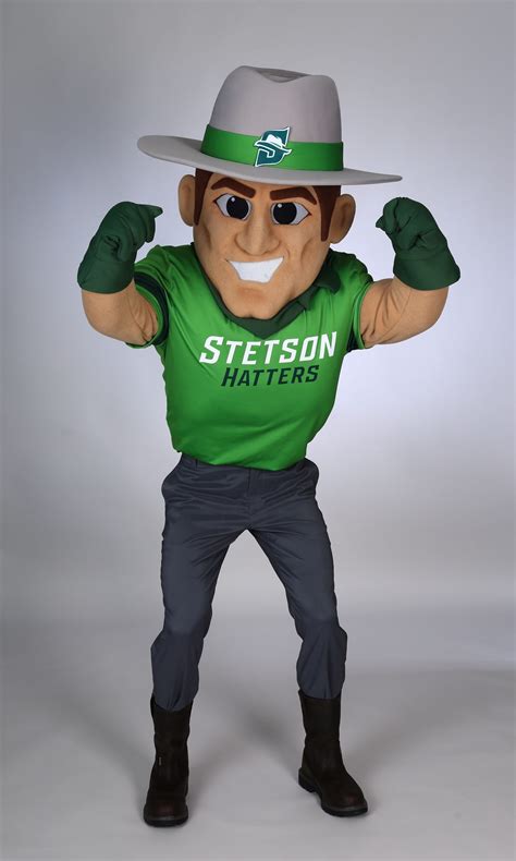 Redesigned John B Mascot Ups His Game For The Hatters Stetson Today