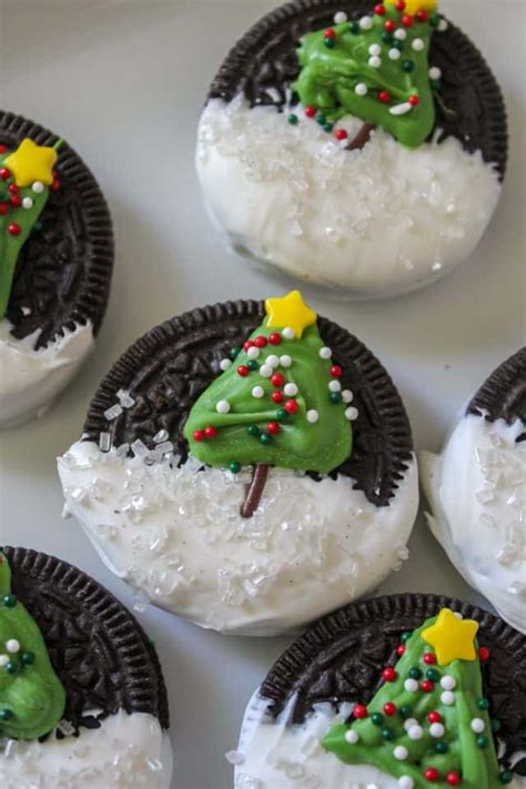 Christmas Tree Oreo Cookies Moore Or Less Cooking