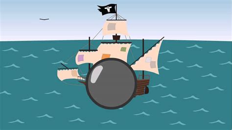 Pirate Ship 2d Flash Animation Youtube