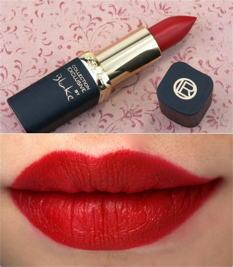 Loreal Collection Exclusive Pure Reds By Color Riche Lipsticks Review