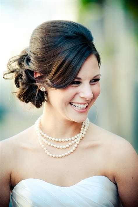Wedding hairstyles for medium hair may also be styled as stunning updos, charming downdos or cute half updos. 16 Beautifully Chic Wedding Hairstyles for Medium Hair ...