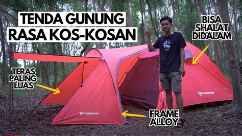 ( SUDAH PAKAI ALLOY ) REVIEW TENDA FORESTER ENIGMA MARK II - YouTube