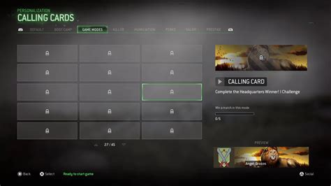 All Modern Warfare Calling Cards How To Unlock Calling Cards In
