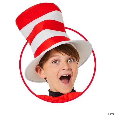 Dr Seuss Cat In The Hat Child Costume Hat Oriental Trading