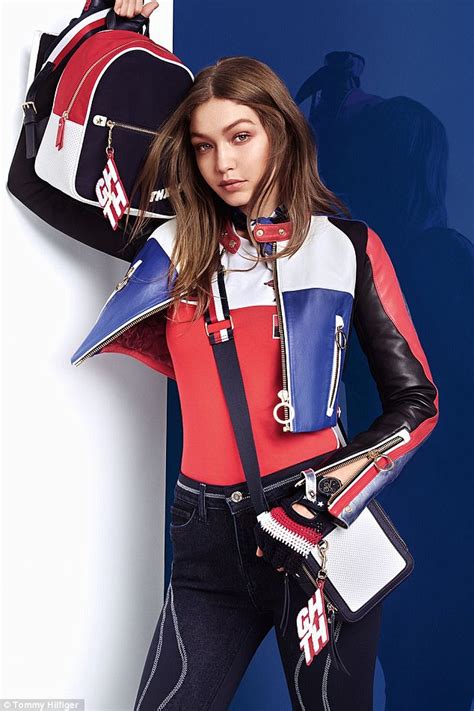 Gigi Hadid And Tommy Hilfiger Debut 4th Fashion Collection Daily Mail