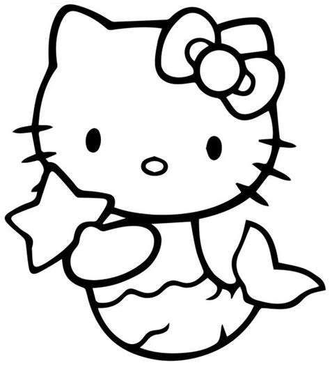 There's lots to choose from, and a variety of styles to suit young and old. Hello Kitty Mermaid Coloring Pages - Best Coloring Pages ...