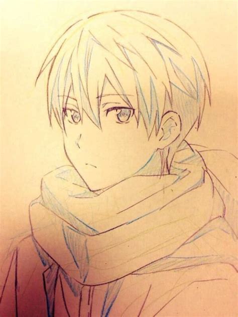 Pencildrawing Pencil Drawing Boy Anime Drawings