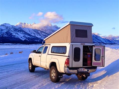 I'll confess that my last cold weather tent camping trip ended in a decision to get myself. Tacoma aluminum Pop-up - Expedition Portal | camper ...