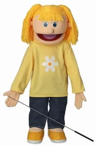 Katie Peach Girl Full Body Ventriloquist Style Puppet 25 Inches 68