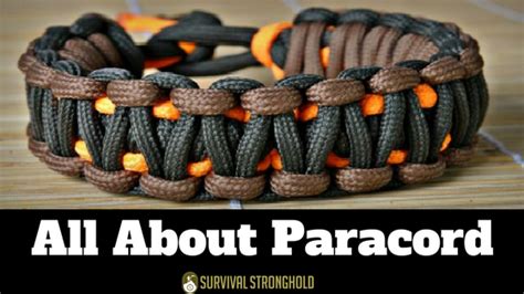 Time to learn how to make a paracord lanyard with them. What is a Paracord and How to Use it? - Survival Stronghold