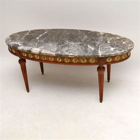 Weitere ideen zu couchtisch marmor, couchtisch, tisch. Antiker französischer Marmor Couchtisch