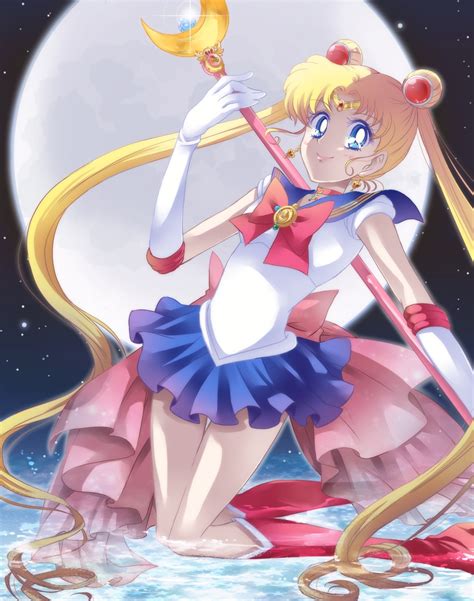 Sailor moon wallpaper and high quality picture gallery on minitokyo. Sailor Moon Crystal Usagi Tsukino - Fine Wallpaper Art