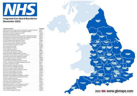 Uk Nhs Icb Maps And Mapping Tools