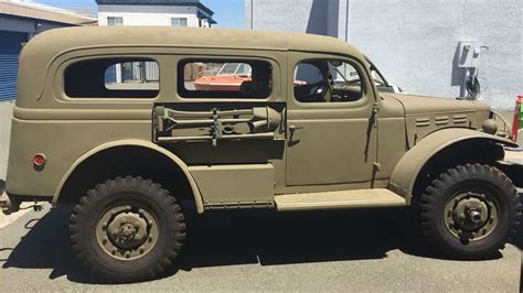 Sold39500 1942 Wwii Dodge Wc 53 Carryall Wcalif Title Rebuilt