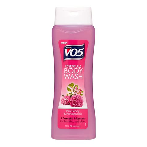 Alberto Vo5 Pink Peony And Honeysuckle Essentials Body Wash 15 Fl Oz