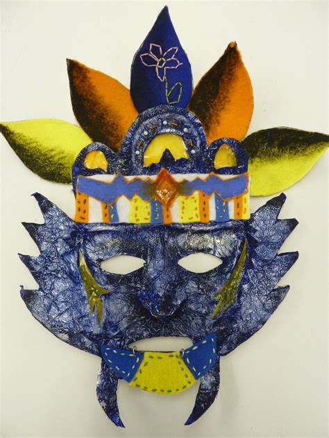 Mayan Masks Manualidades Disfraz Hombre Aztecas