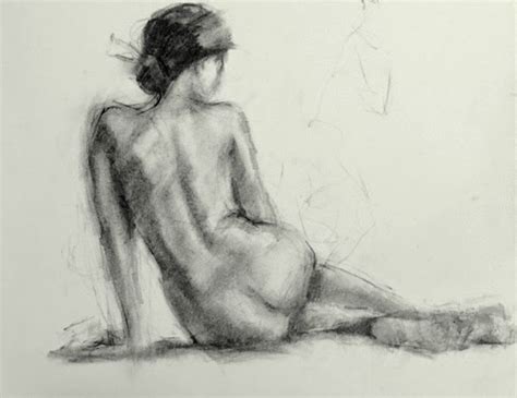 Connie Chadwell S Hackberry Street Studio Another Seated Nude