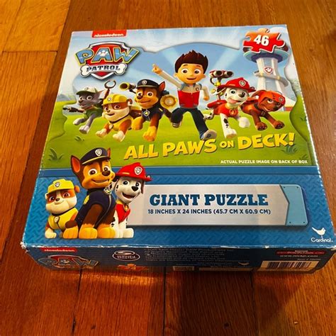 Paw Patrol Toys Paw Patrol Giant Puzzle 46piece Poshmark
