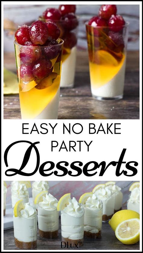 Easy Dinner Party Dessert Recipes Fall Desserts For Dinner Parties