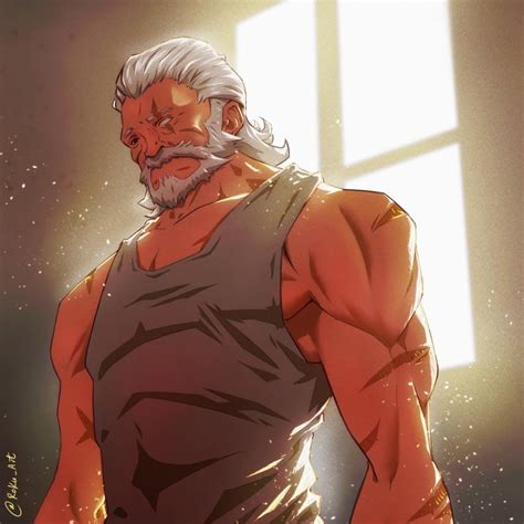 So I Did That Fan Art Of Reinhardt From Overwatch Not Too Long Ago I