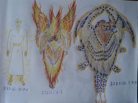 Angels of the Bible by NocturnP. My son and I were talking about the different angels mentioned ...