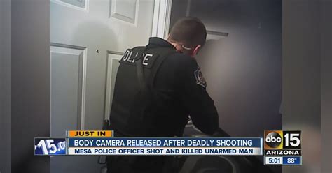 body camera video released in arizona police shooting officer