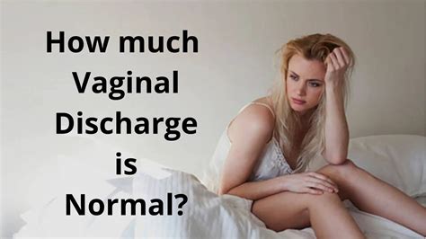 Is It Normal To Have Vaginal Discharge Weeks After My XXX Hot Girl