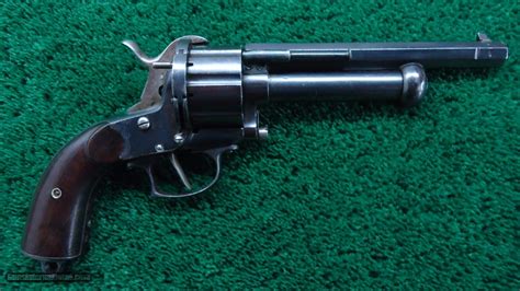 Lemat Civil War Pin Fire Cartridge Revolver Cal 42