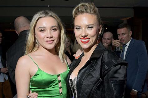 Scarlett Johansson Hands The Baton To Florence Pugh In Black Widow