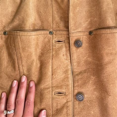 The Territory Ahead Jackets And Coats Vintage Tan Leather Bomber