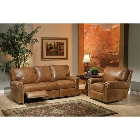It can be placed in any room with endless adaptability. kathy ireland Home by Omnia Furniture Fairfield Leather ...