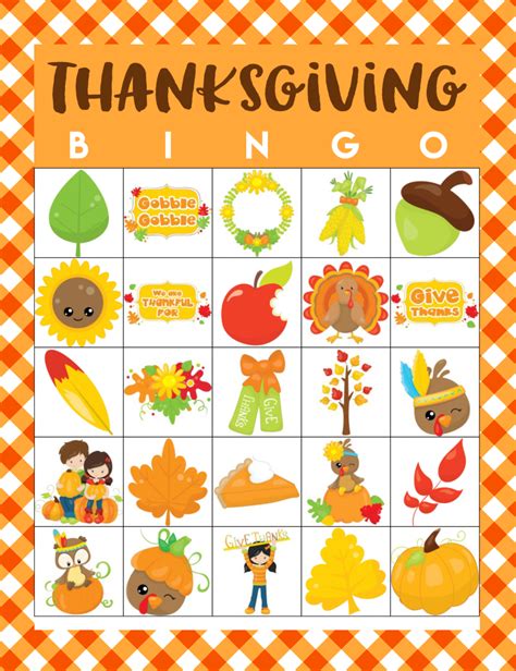 10 Best Printable Thanksgiving Bingo Sheets Pdf For Free At Printablee