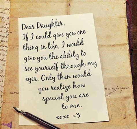 Pinterest Daughter Quotes Letter To My Daughter Dear Daughter
