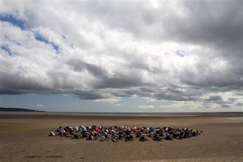 Picture 150 People Buried Their Heads In The Sand At Sandymount This
