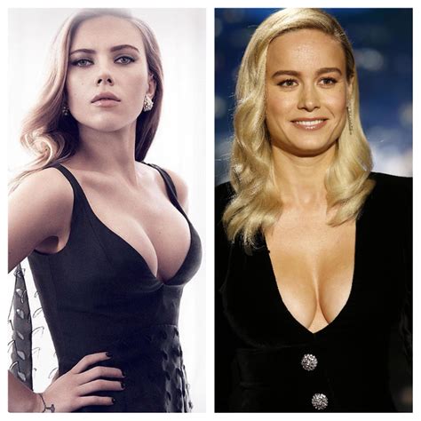 Scarlett Johansson Vs Brie Larson Rcelebbattles