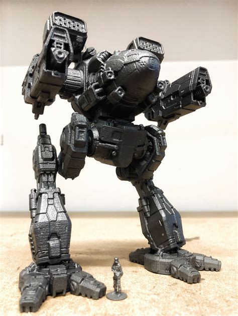 See more ideas about mech, mecha, giant robots. 3D Printed Mad Cat MK II mech | 3d printing service ...
