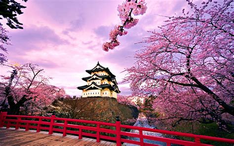 Gambar Pemandangan Indah Di Jepang Hirosaki Castle 733293 Hd