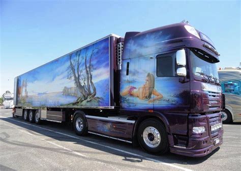 Pin By Romke Hoekstra On Dafginaf Truck Paint Show Trucks Trucks