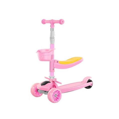 Buy Kid Scooter For Kids 3 Wheel Scooter Adjustable Height And Flashing