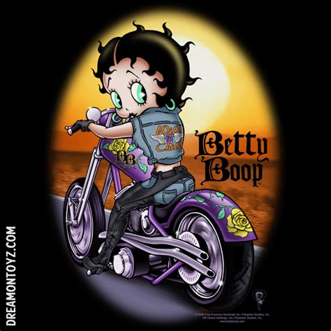 Biker Betty Boop Greeting Graphic Biker Betty Boop Betty Boop