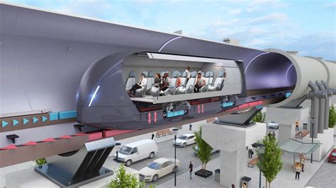 Hyperloop Over City