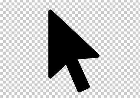 Computer Mouse Pointer Cursor Png Clipart Angle Arrow Black Black