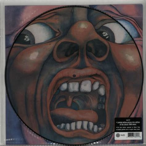 King Crimson In The Court Of The Crimson King Uk Picture Disc Lp Vinyl
