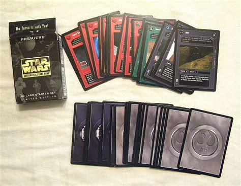 1995 STAR WARS Premiere Customizable Card Game 60 Card Starter Set NOS