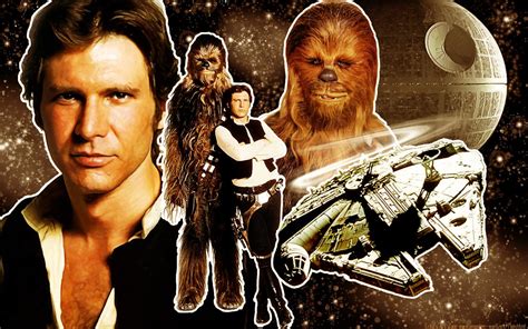 Han Solo And Chewbacca Wallpaper
