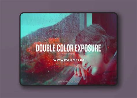 Double Color Exposure Photoshop Actions
