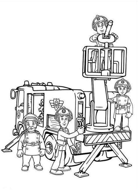 Whenever a fire is reported at a house or forest, the firefighters attend there as fast as possible to save the people trapped in the fire. Fireman Sam and All Fontypandys Officer at Fire Fighting ...