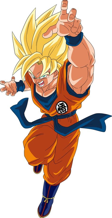 Goku Ssj Universo 7 Dragon Ball Art Anime Dragon Ball Super
